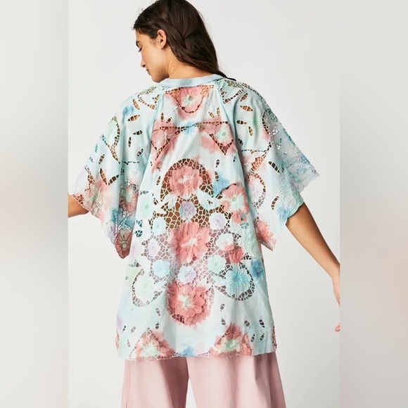 NWT Free People Sunrise Tee, XS - Picture 2 of 4